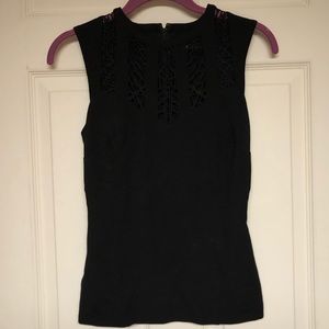 Black Karen Millen Shell size 2